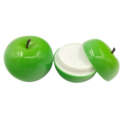 New product plastic fruit shape cosmetic jar 30g pp cream