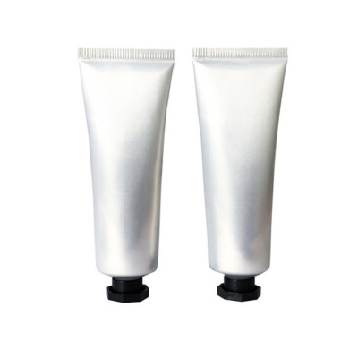 30ml Silver Aluminum Plastic Tube Empty Soft Bottle 30g Refillable Makeup Lip Gloss Hand Cream Squeeze Container