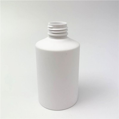 new soft touch white  150ml PET bottle cosmetic packaging for toner ,lotion gel